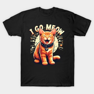 i go meow cat song tiktok T-Shirt